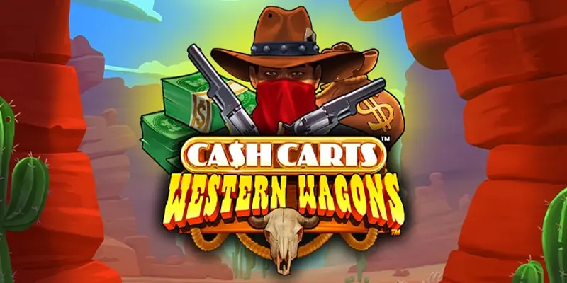Ride for Riches in Cash Carts Western Wagons Slot